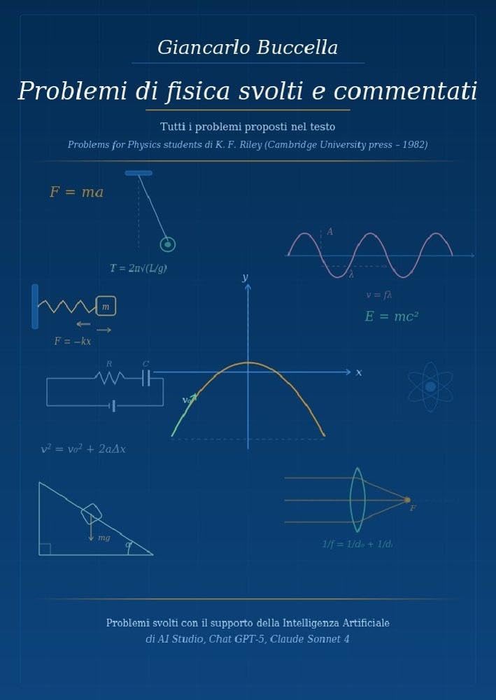 copertina libro esercizi su Problem for Physics students - Riley